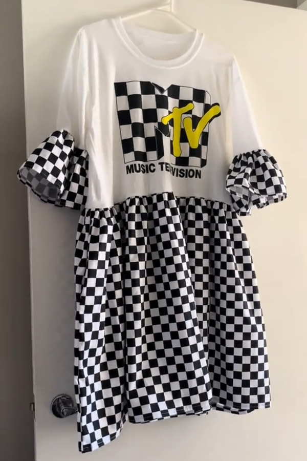 MTV Music Recycled Dress