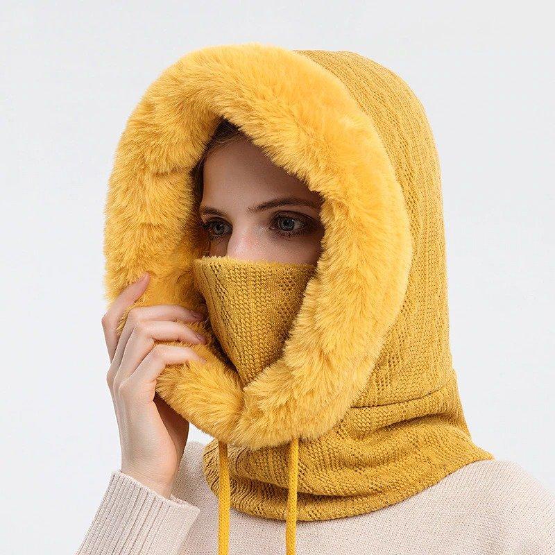 🔥Hot Sale🔥Winter Knit Set Unisex Warm Wind-Proof Cap