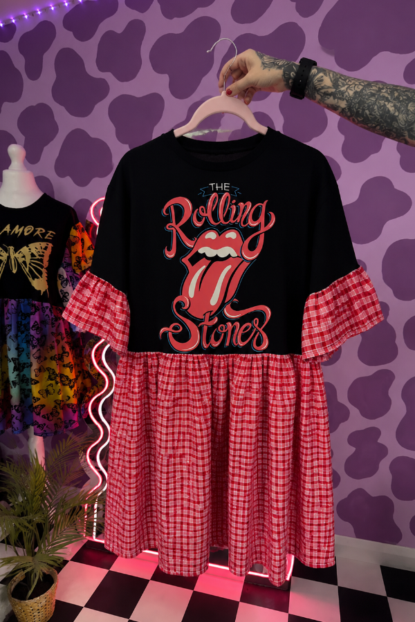 The Rolling Stones Recycled Dress