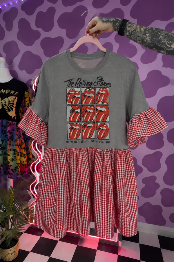 The Rolling Stones Recycled Dress