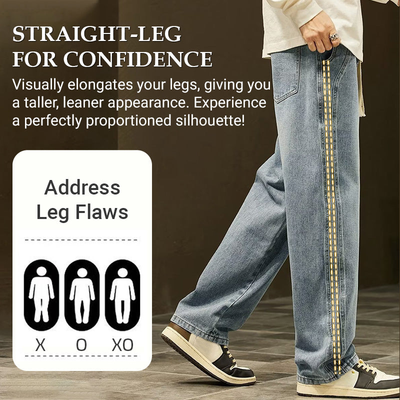 Men's Loose Straight Jeans