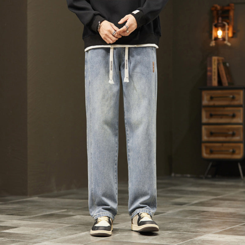 Men's Loose Straight Jeans