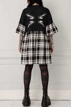 Metallica Puff Sleeve Dress