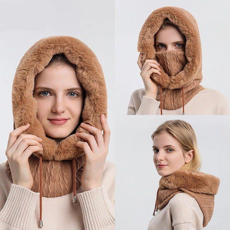 🔥Hot Sale🔥Winter Knit Set Unisex Warm Wind-Proof Cap
