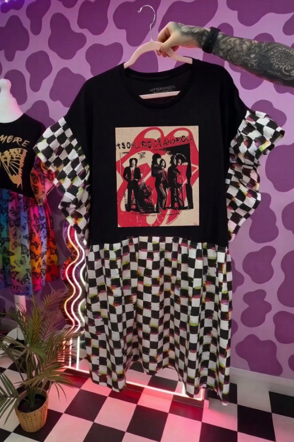 The Rolling Stones Recycled Dress