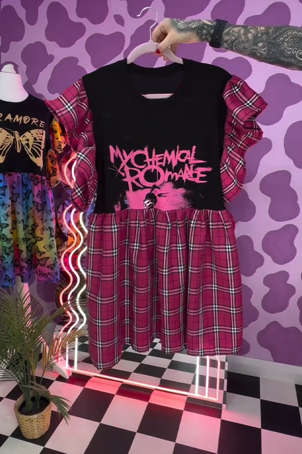 My Chemical Romance Recycled Dress