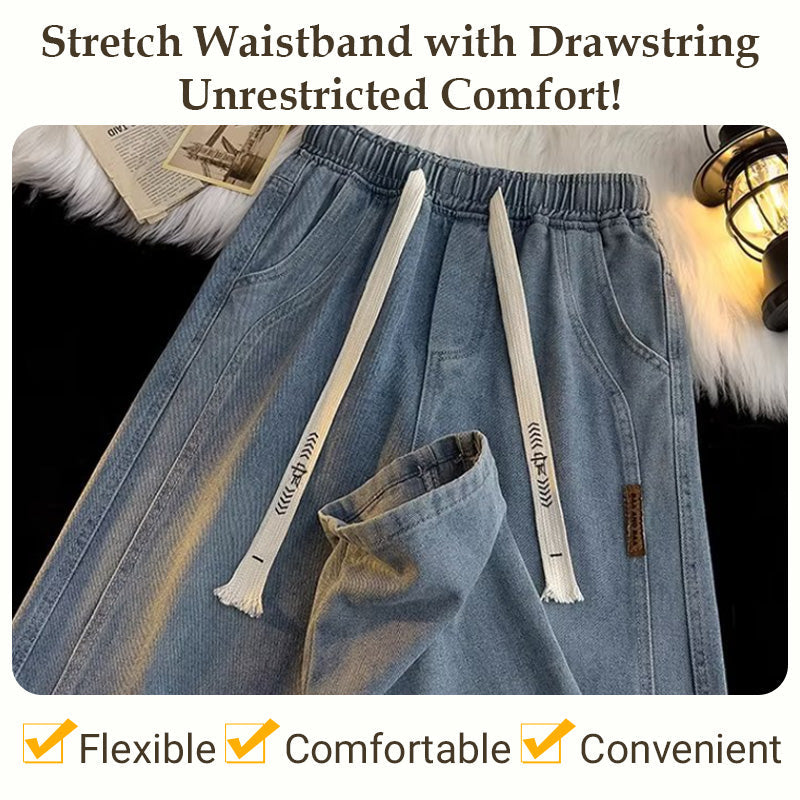 Men's Loose Straight Jeans