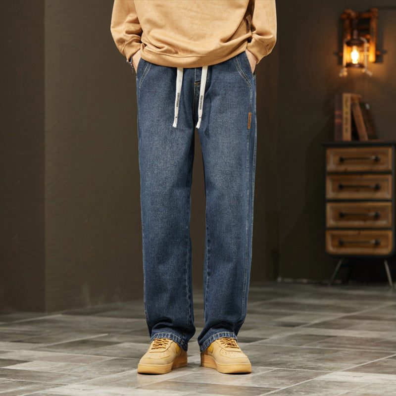 Men's Loose Straight Jeans