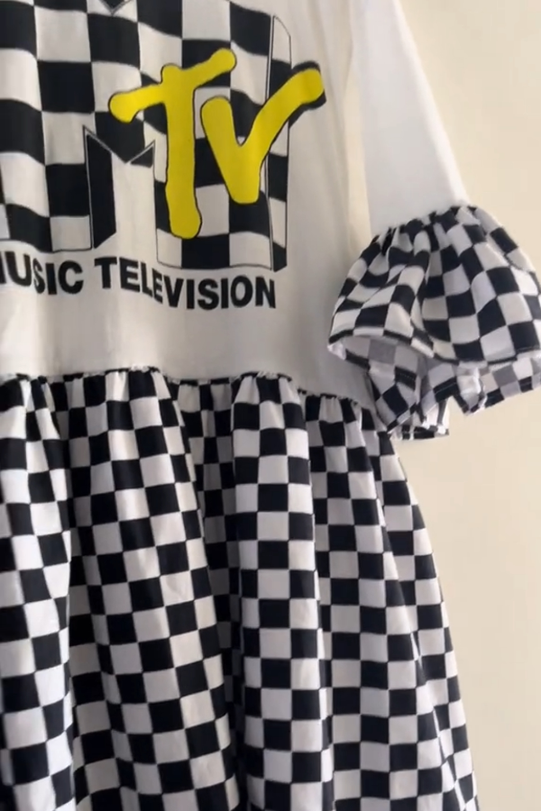 MTV Music Recycled Dress