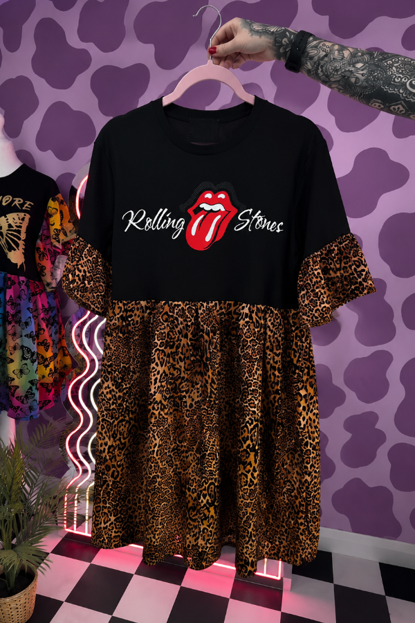 The Rolling Stones Recycled Dress