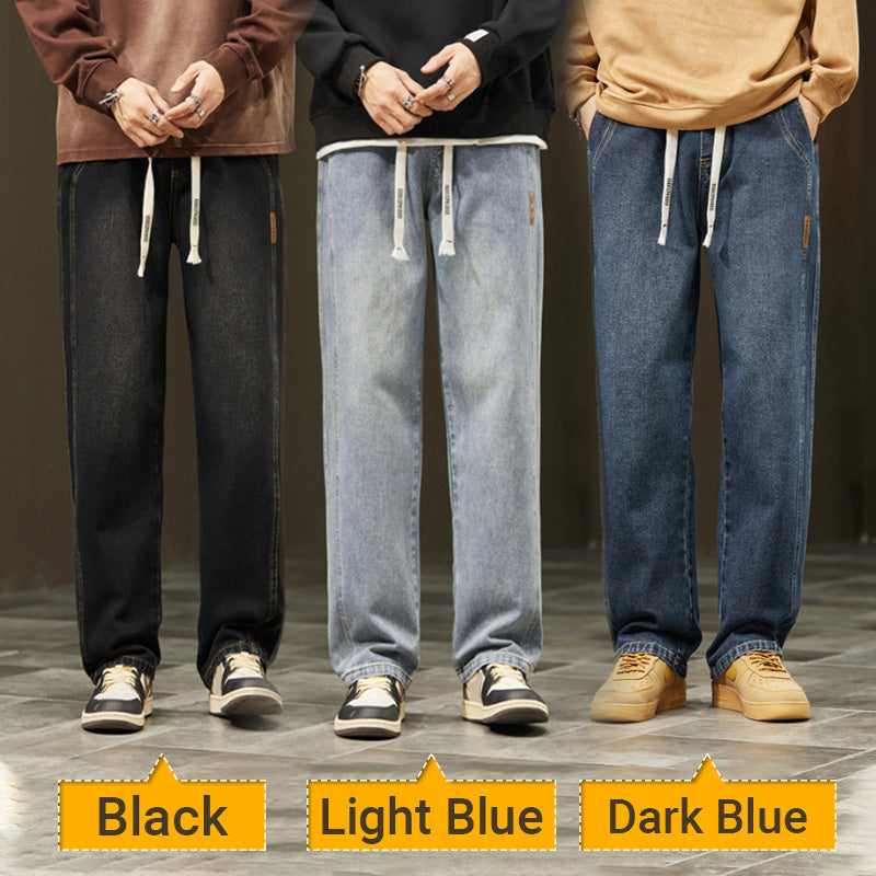 Men's Loose Straight Jeans