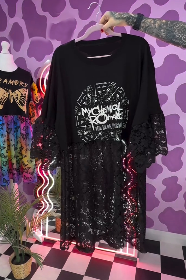 My Chemical Romance Recycled Dress