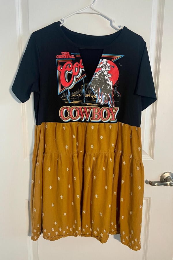 Coors Cowboy Recycled Dress