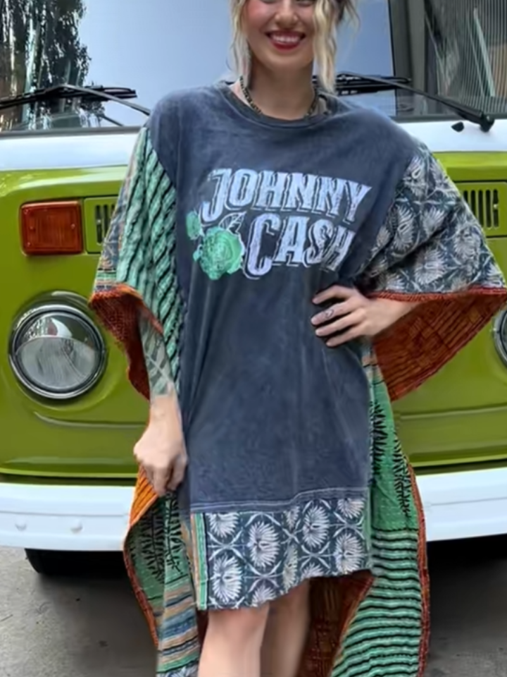 JOHNNY CASH Mix & Match Dress