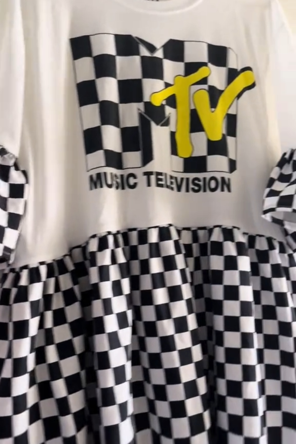 MTV Music Recycled Dress