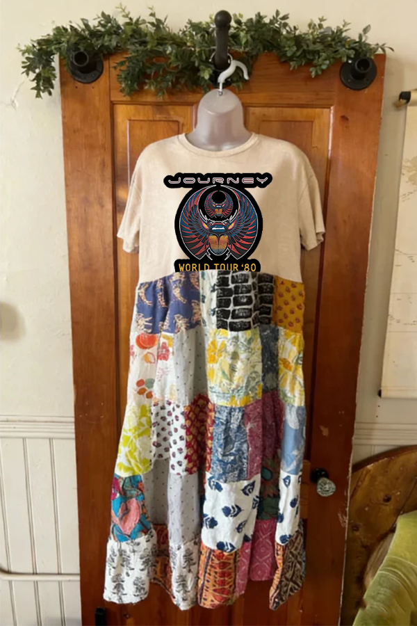 Journey Band Recycled Dress