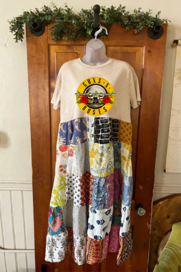 Guns N' Roses Recycled Dress