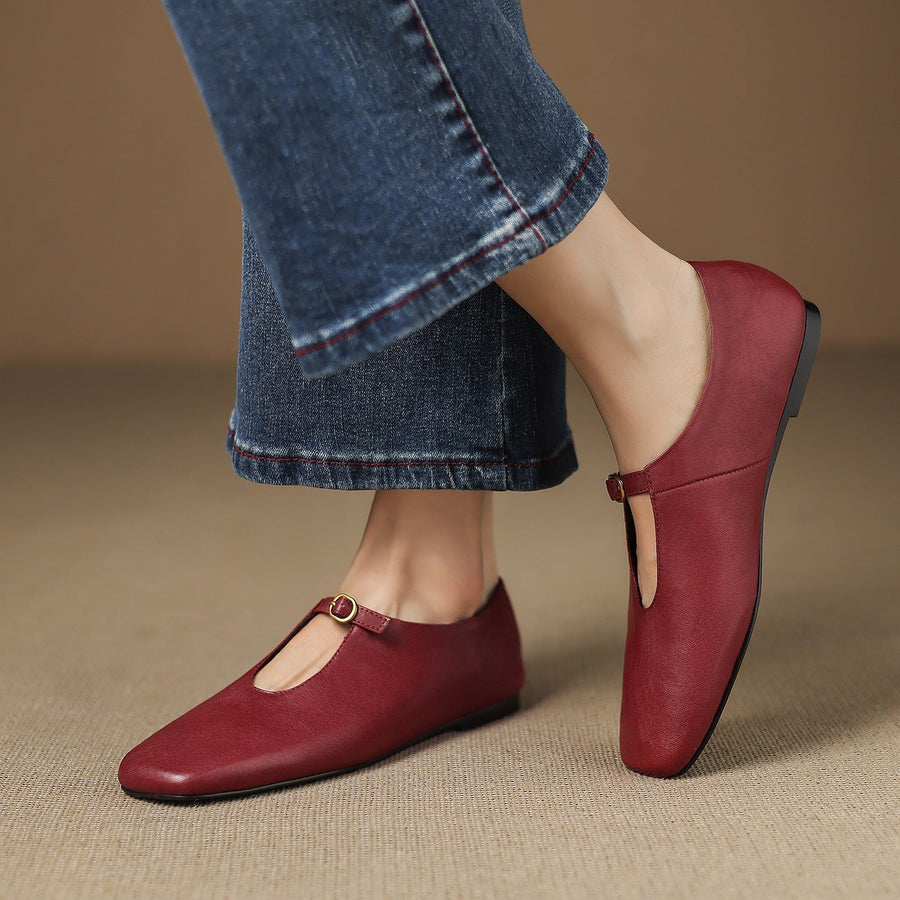 Elspeth | High-Vamp Flat