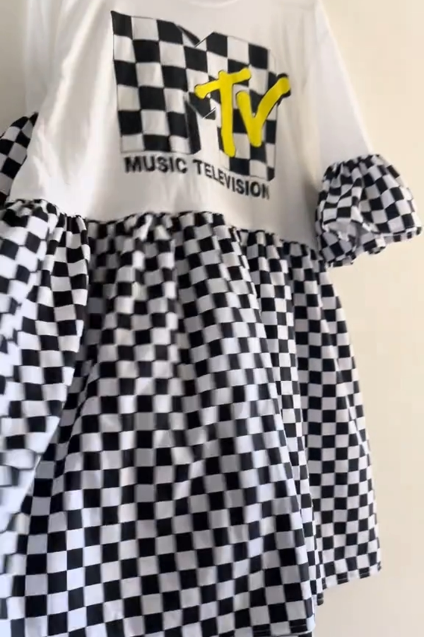 MTV Music Recycled Dress