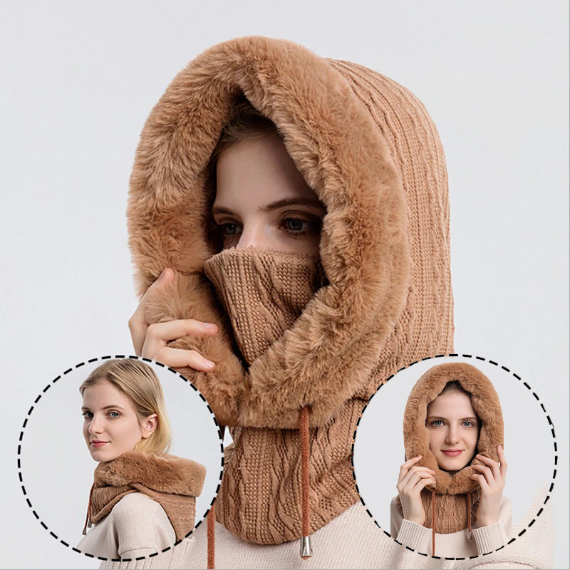 🔥Hot Sale🔥Winter Knit Set Unisex Warm Wind-Proof Cap