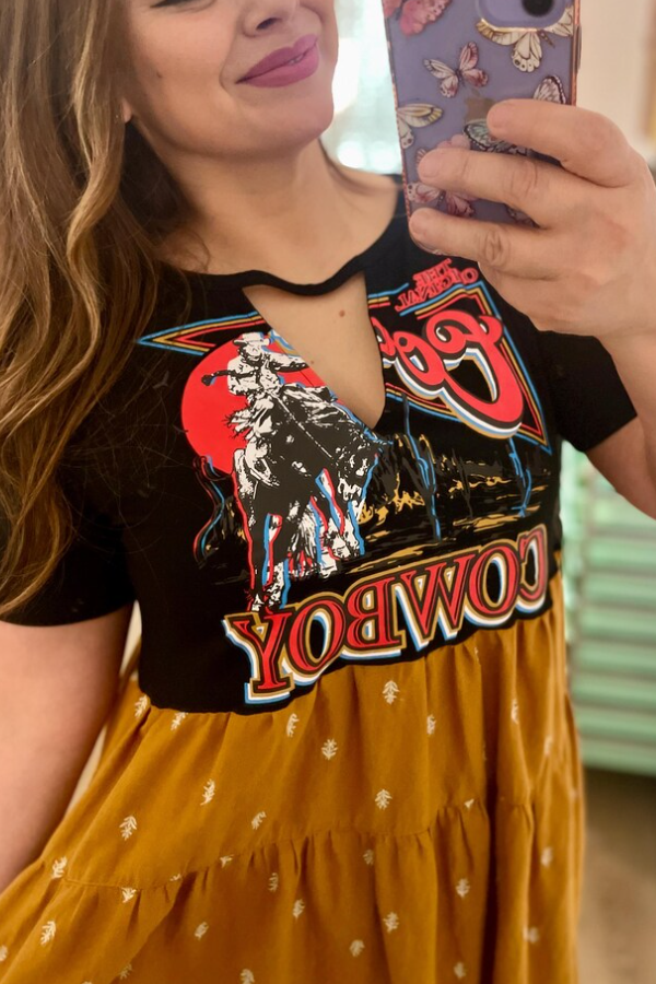 Coors Cowboy Recycled Dress