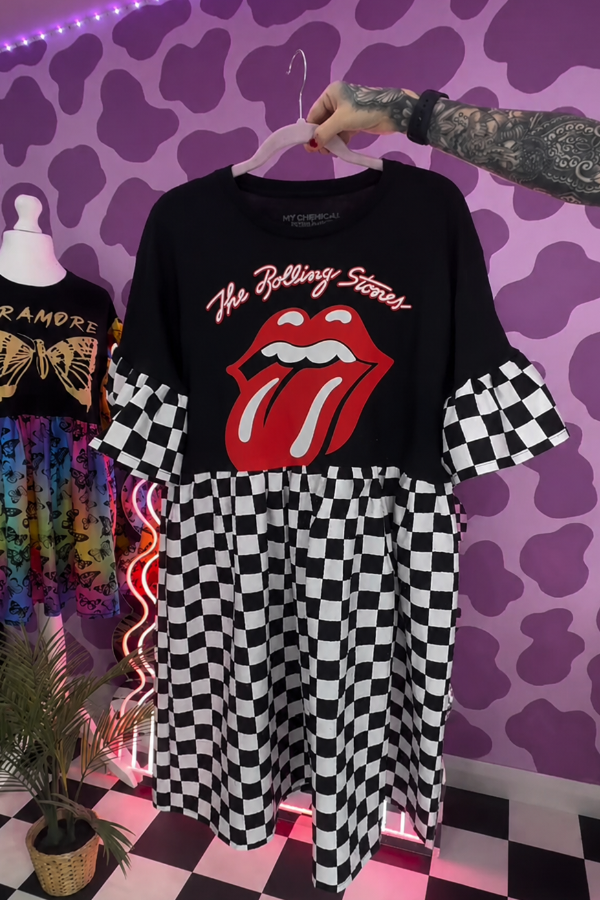 The Rolling Stones Recycled Dress