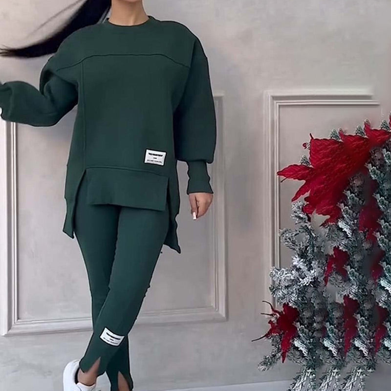 📦New special price💖Women's Casual Sweatshirt Leggings Set