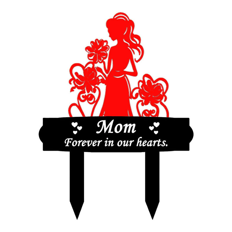 Metal Cemetery Memorial Stake