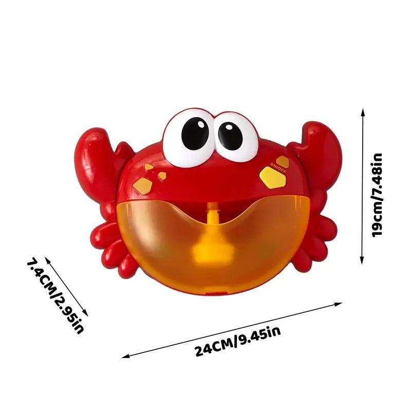 Crab Bubble Machine Bath Toy with Music