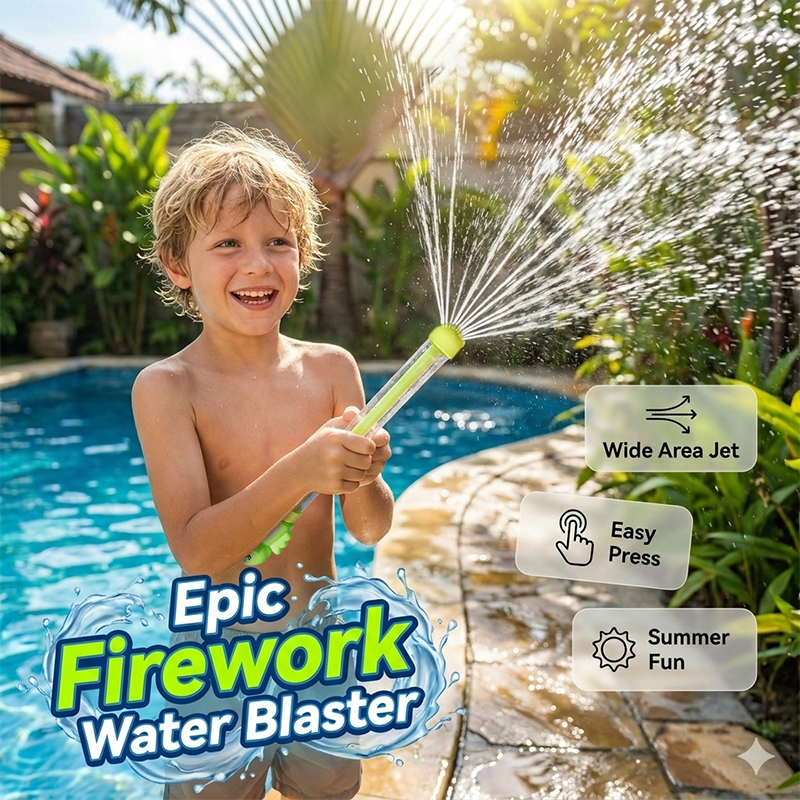 Firework Water Gun Toy for Kids