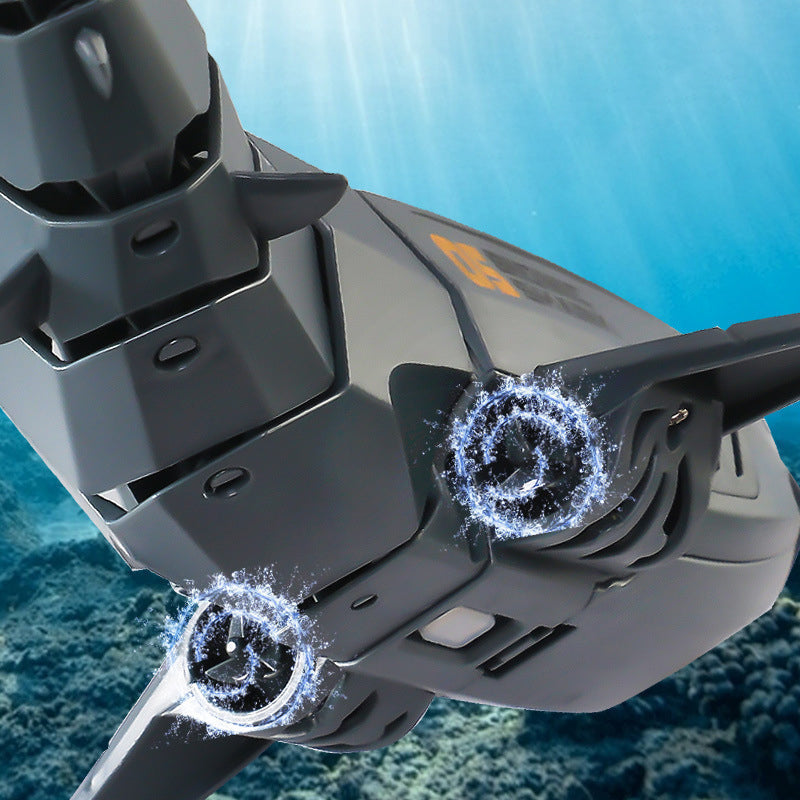 🦈2.4G wireless control of underwater shark camera drone