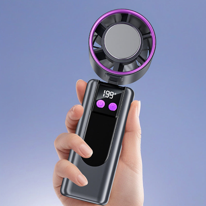 🌬【Summer Pre-order 2026 Hot Sale】Portable Handheld & Foldable Silent Cooling Fan – Lightweight Cool Wind For Outdoor Trips
