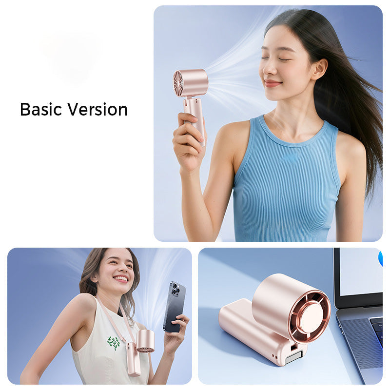 🌬【Summer Pre-order 2026 Hot Sale】Portable Handheld & Foldable Silent Cooling Fan – Lightweight Cool Wind For Outdoor Trips
