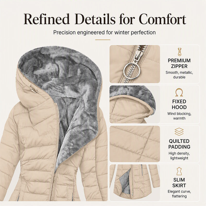 ⌛Limited-Time Offer🛍️ Women's Winter Insulated Hooded Coat