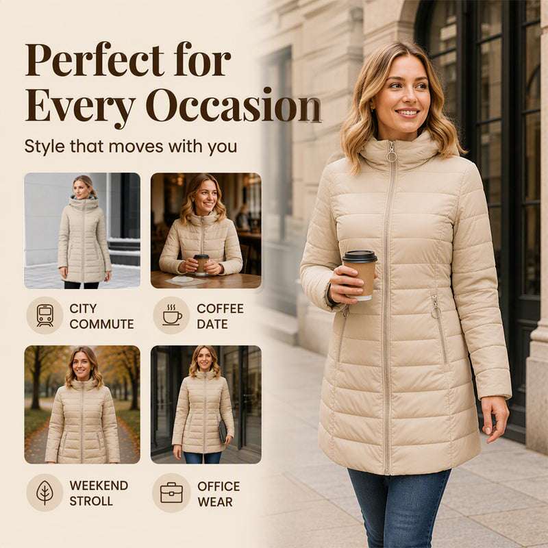⌛Limited-Time Offer🛍️ Women's Winter Insulated Hooded Coat